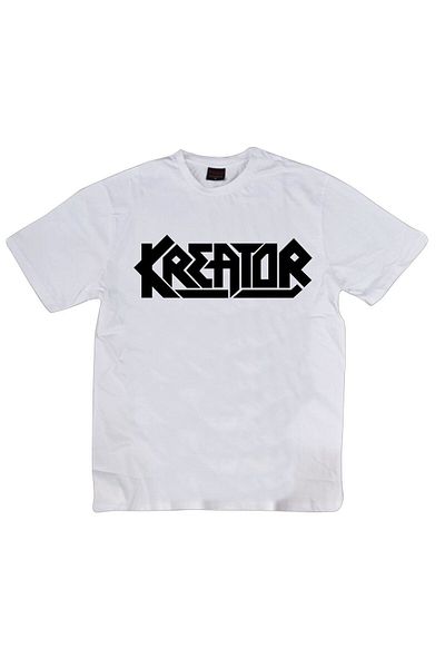 fame-stoned Μπλουζάκι Creator Printed Unisex 100% Cotton Λευκό
