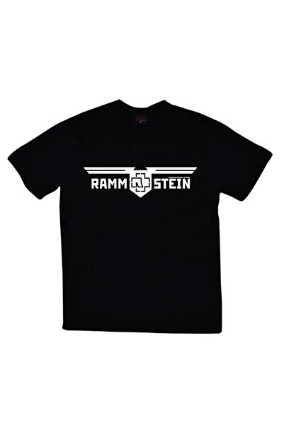 fame-stoned Rammstein Štampano Unisex 100% pamuk Crna T-shirt