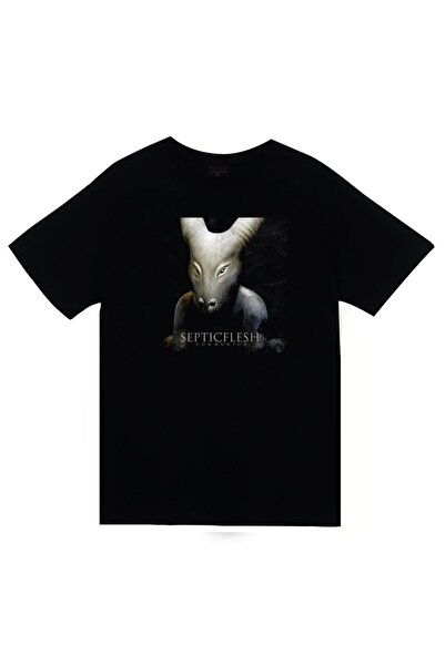 fame-stoned Septicflesh majica sa printom, unisex, 100% pamuk, crna
