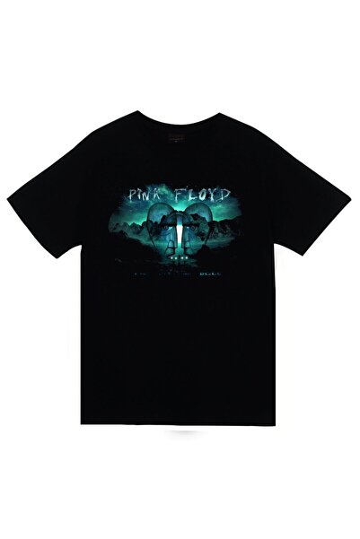 fame-stoned Pink Floyd Štampano Unisex 100% pamuk Crna T-shirt