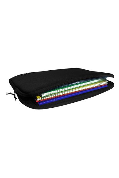 Jacbag Μαύρη θήκη/θήκη για χαρτιά Α4 για φορητό υπολογιστή και tablet