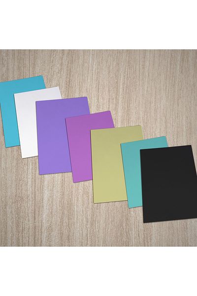 HOBYGAMES 7 Model Colored Gift Paper 48X68Cm (17Gr. And 30Gr. 5 Pieces)