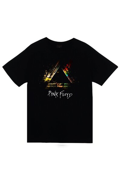 fame-stoned Pink Floyd Štampano Unisex 100% pamuk Crna T-shirt