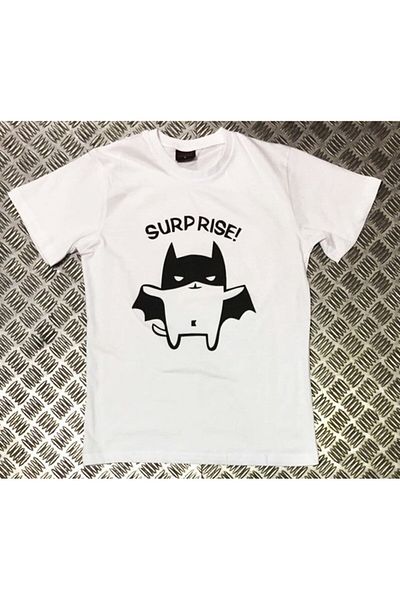 fame-stoned Tricou alb unisex cu imprimeu Supr Rise
