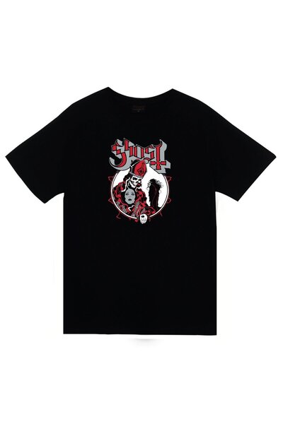 fame-stoned Ghost Štampano Unisex 100% pamuk Crna T-shirt