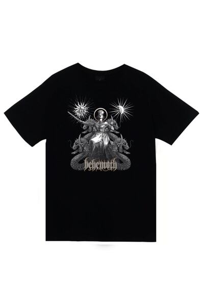 fame-stoned Behemoth unisex majica sa printom, 100% pamuk, crna
