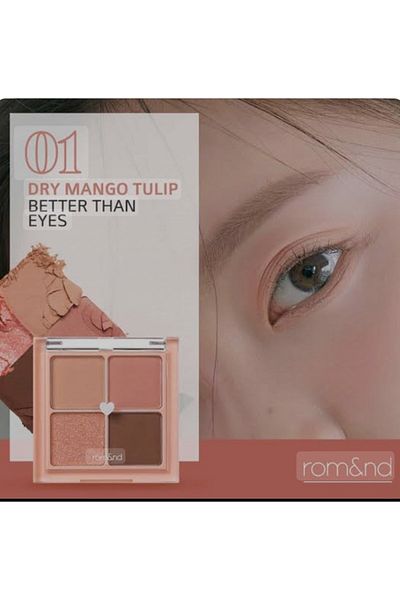 Romand Romnd Better Than Eyes - 01 Dry Mango Tulip Headlight Palette