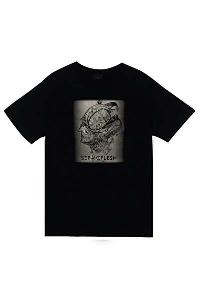 fame-stoned Septicflesh majica sa printom, unisex, 100% pamuk, crna