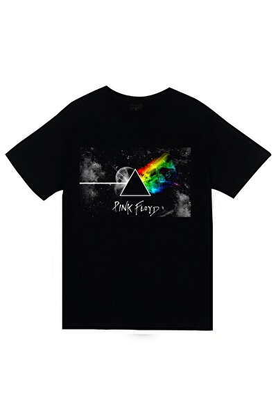 fame-stoned Pink Floyd Štampano Unisex 100% pamuk Crna T-shirt