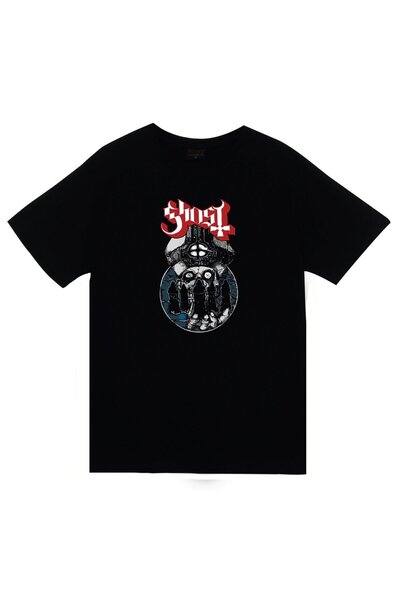 fame-stoned Ghost Štampano Unisex 100% pamuk Crna T-shirt