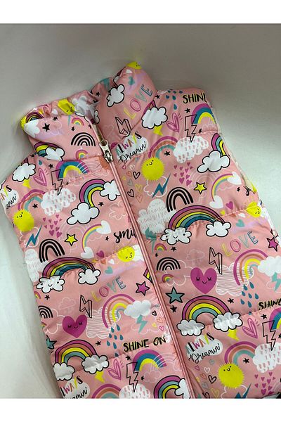 Babexi Girl Rainbow Print Inflatable Vest 1-4 Years