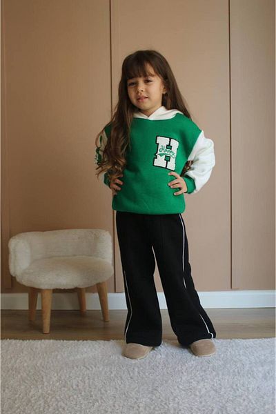 Narin kids 3 String Raster Girl's Style Tracksuit Set