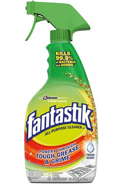 Fantastik منظف متعدد الأغراض، بخاخ متعدد الاستخدامات، برائحة منعشة، يزيل الده...