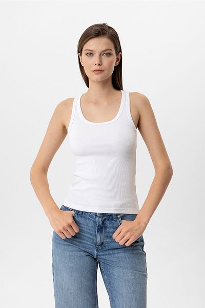 Pierre Cardin 1215 Camisole Ribbed Undershirt - Stylish and Comfortable Body Wrap Design