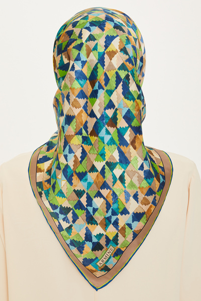 Armine АРМІНЕ ШОВКОВИЙ ШАРФ 9214D (СУРА)-34