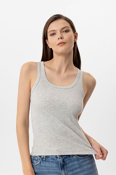 Pierre Cardin 1215 Camisole Ribbed Undershirt - Stylish and Comfortable Body Wrap Design