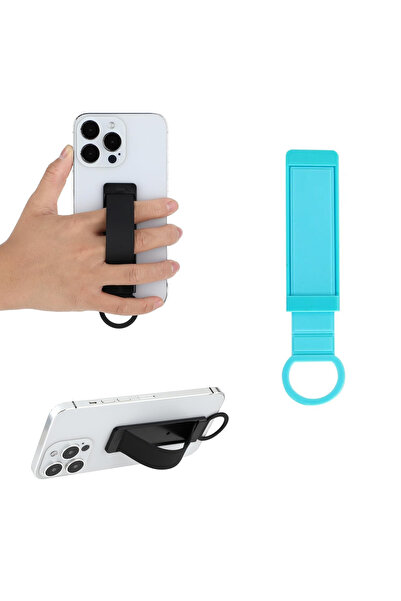 Microcase Telefonlar İçin Standlı ve Askılıklı El Parmak Tutucu-AL4939