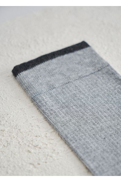 Boris Becker Light Gray Color Bamboo Socks Set of 12