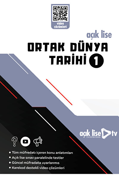 Açık Lise TV Açık Lise Seçmeli ORTAK TÜRK DÜNYA 1 - Konu Soru - Güncel Müfredat