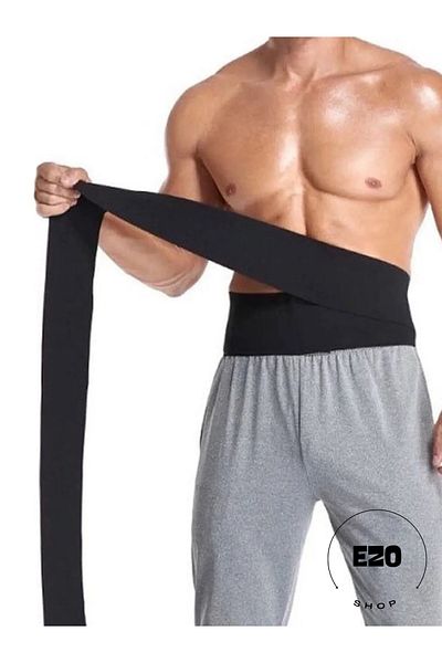 EZOSHOP Waist Trainer 4Mt Belly Sweater Sauna Slimming Waist Fitness Corset Sports Belt