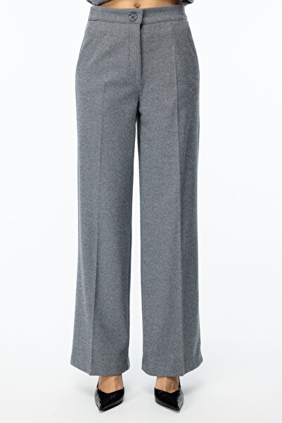 ON Desenli Geniş Paça Pantolon