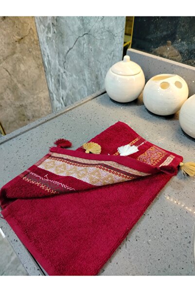 MDKLİFE CHERRY BORDO EL HAVLUSU