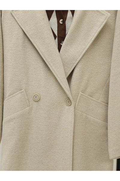 Modamorfo Oversize Bag Pocket Lined Coat