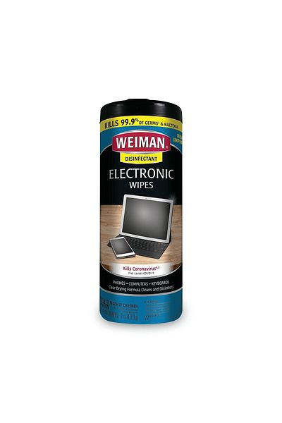 Weiman Electronic Disinfectant Wipes 30 count