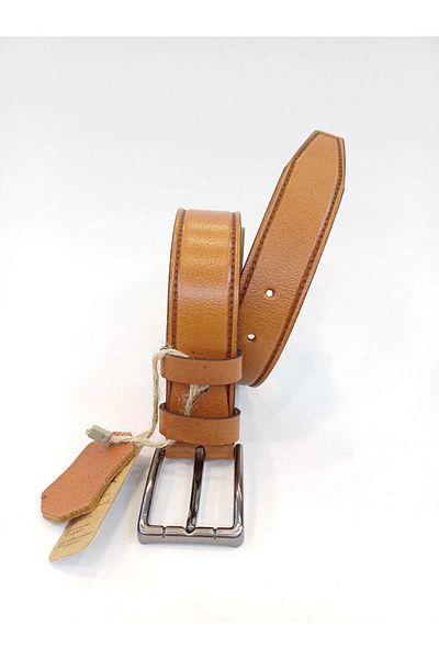 Fosco Tan Genuine Leather Belt