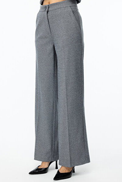 ON Desenli Geniş Paça Pantolon