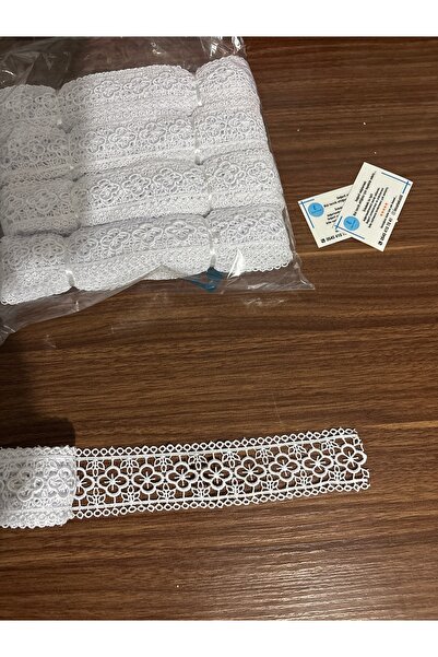 Butik Klasik ara beyaz Güpür imza Tekstil top 9 metre Fransız dantel havlu ma...