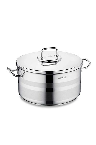 KORKMAZ Korkmaz Astra2 Stainless Steel Pot KA2030 36x21 CM
