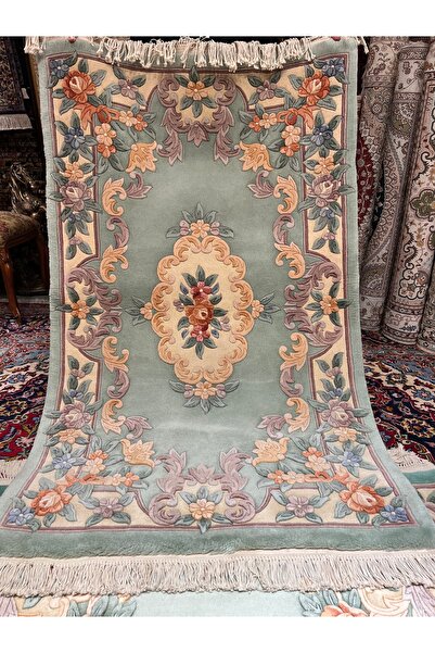 RD RAMAZAN DAĞ EL HALI SANATI El Dokuma Kabartmalı Çin Halısıdır Ebat 175x110