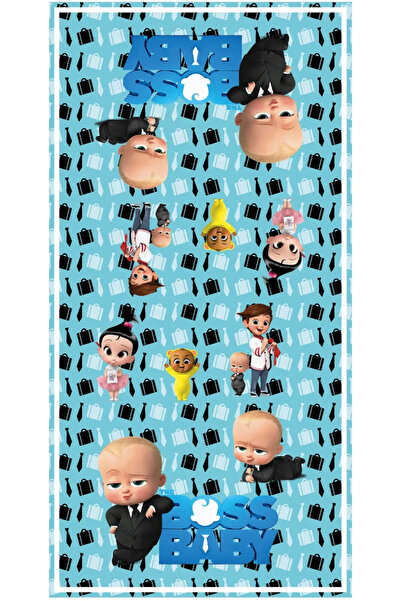 FOKUL Patron Bebek Masa Örtüsü Patron Bebek Big Boss Doğum Günü Masa Örtüsü Patron Bebek Konsepti