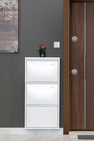 WEWOS HOME Metal 3 Raflı Ayakkabılık