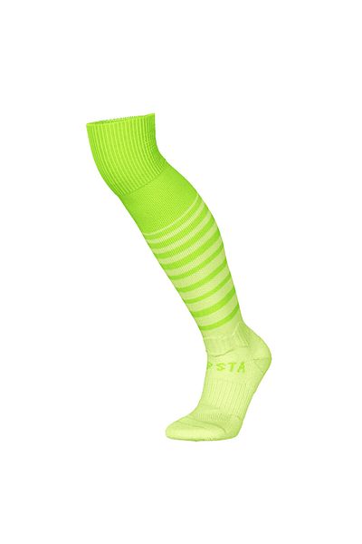 Decathlon Șosete de fotbal pentru copii Kipsta - Galben - Dungi - Viralto