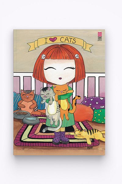 Thinkbook دفتر ملاحظات بغطاء صلب من Pörsi Spica، مقاس 14x20 سم
