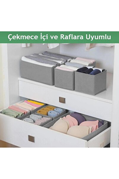 Bayev Coco 4-комплектний органайзер для шафи та шухляд, набір контейнерів для зберігання одягу, шкарпеток та білизни