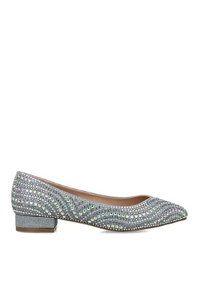 MENBUR WOMEN SHOES ANTIQUE SILVER SLIPPERS