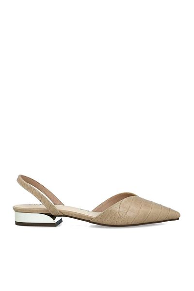 MENBUR WOMEN SHOES STONE SLIPPERS