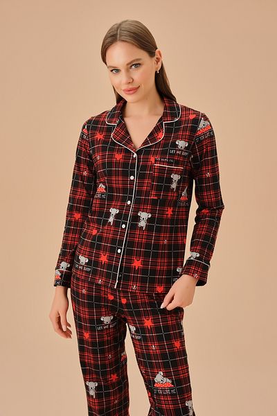 SUWEN Set de pijamale masculine Koalina