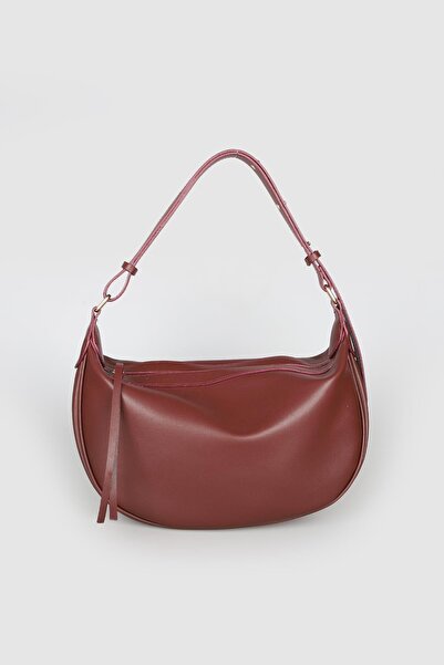 La La'Graccio Paris Дамска чанта от мека кожа тип багет, еквивалентна на ZRA,...