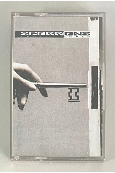 Plakevi İzmir Scorpions Crazy World Kaset (Orjnal 1991 Dönem Türk Kağıt Baskı...