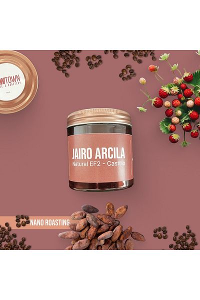 RAWTOWN Jairo Arcila Castillo Natural Ef2 - Colombia - Qualified Filter Coffee 100g - Coffee Bean