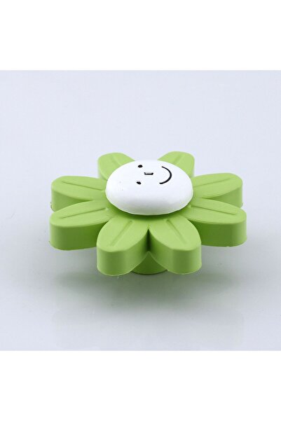 Badem10 Πλαστικό Daisy 10 τεμάχια Πράσινο Παιδικό Δωμάτιο Κορίτσι Αγόρι Έπιπλα Ντουλάπας Κουζίνας Συρτάρι Λαβή