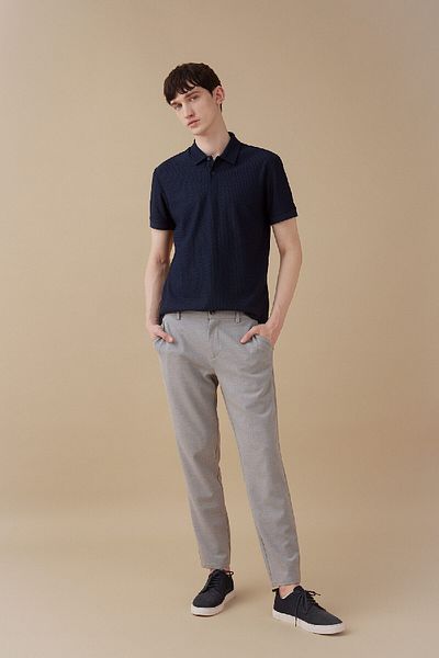 DeFacto Modernes, schlichtes, kurzärmliges Basic-Poloshirt B6374ax24sp