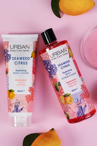 Urban Care جل الاستحمام المرطب والمغذي بالحمضيات من Seaweed 500 مل - نباتي