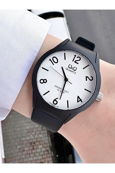 Q&Q Women's Waterproof Plastic Cord Wristwatch