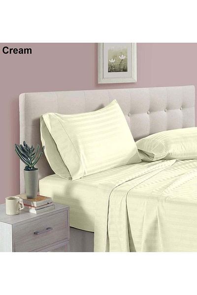 BabyCara 3-Piece Hotel Style Duvet Cover Set Without Filler Single Size