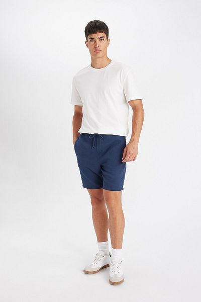 DeFacto Premium Cotton Slim Fit Crew Neck T-Shirt - Short Sleeve, M6606Az23Sp